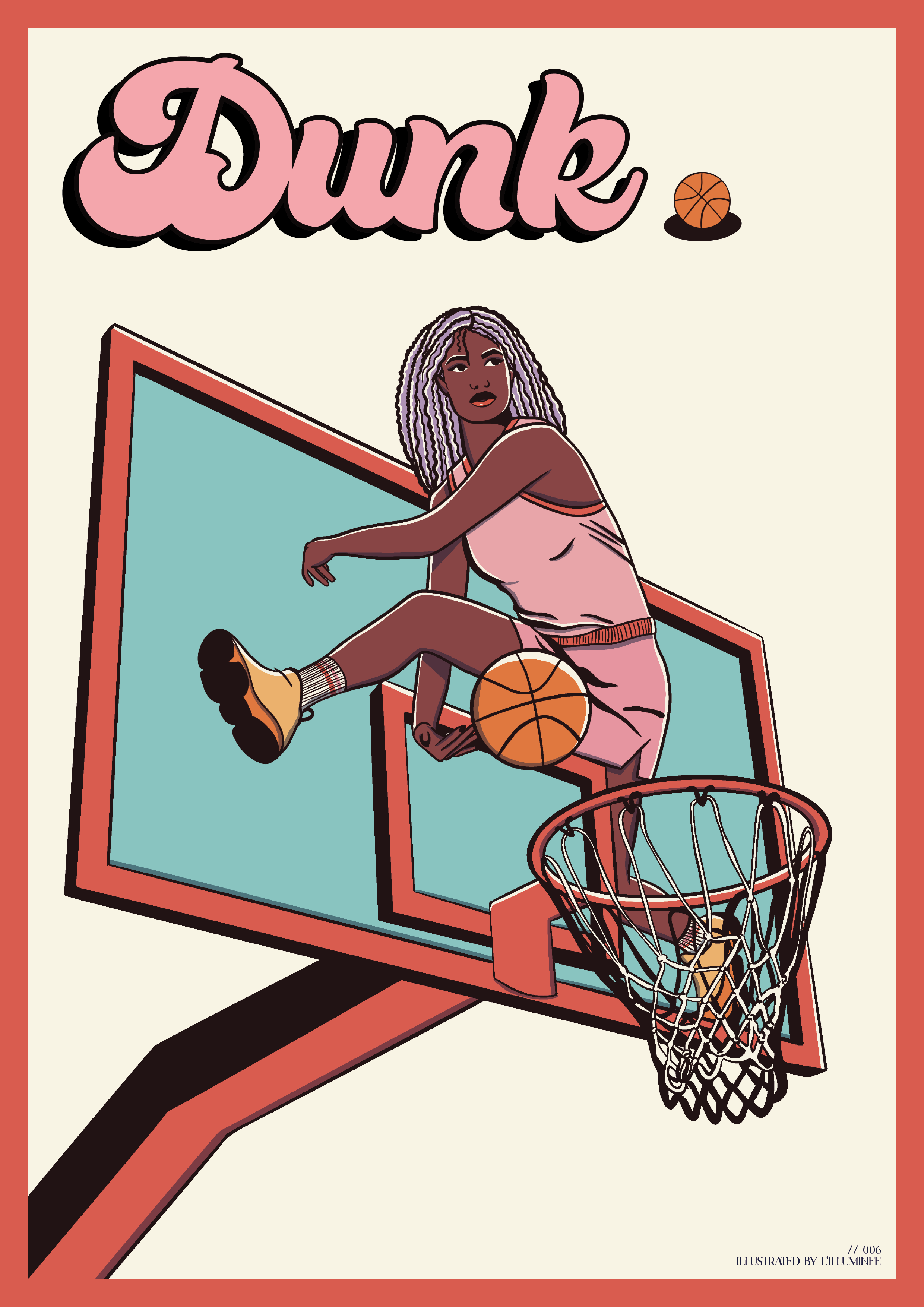 Affiche Tournoi de l'amitié #france #basket #basketball #poster